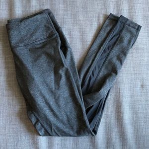 EXCELLENT USED CONDITION!! Dark gray lululemon leggings, size 4